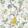 Indian Arbre Fabric Sample - Citron