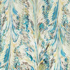 Taplow Wallpaper Sample - Peacock/Gold