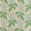 Putnam Wallpaper Sample - Leaf/Blue