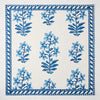 Shani Floral Printed Napkin - Blue
