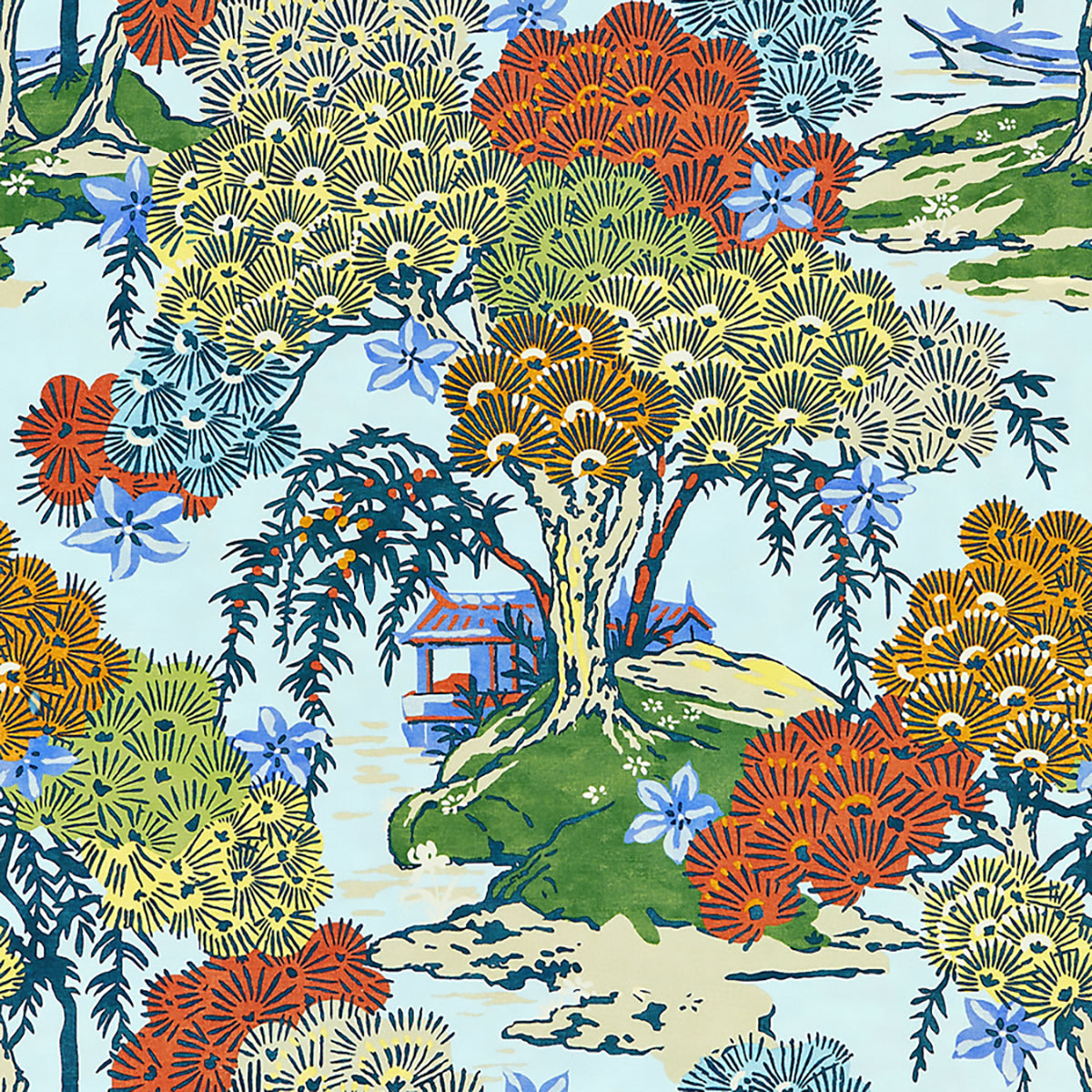 Sea of Trees Wallpaper