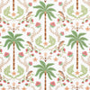 Island Palm Indoor/Outdoor Fabric - Coral
