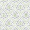 Floral Paisley Fabric - Lilac