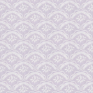 Vine Scallop 3 Lilac Fabric