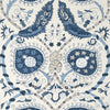 Lewis Wallpaper - Blue and Beige