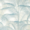 Delray Wallpaper Sample - Spa Blue