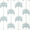 Sunset Boulevard Wallpaper Sample - Spa Blue