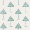 May Tree Wallpaper - Spa Blue