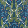 Harbor Springs Wallpaper - Navy