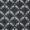 Santorini Wallpaper Sample - Black