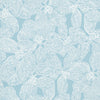 Island Orchid Wallpaper - Light Blue