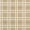 Douglas Plaid Wallpaper Sample - Camel