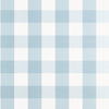 Buffalo Check Wallpaper Sample - Spa Blue