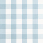 Light blue and white gingham checkered wallpaper pattern