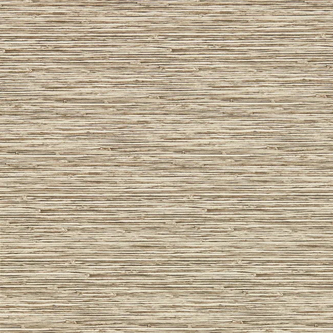 Textured beige wallpaper with horizontal lines