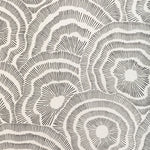 Pattern of concentric circles with a white background