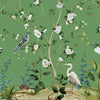 Botanical Mural Sample - Green