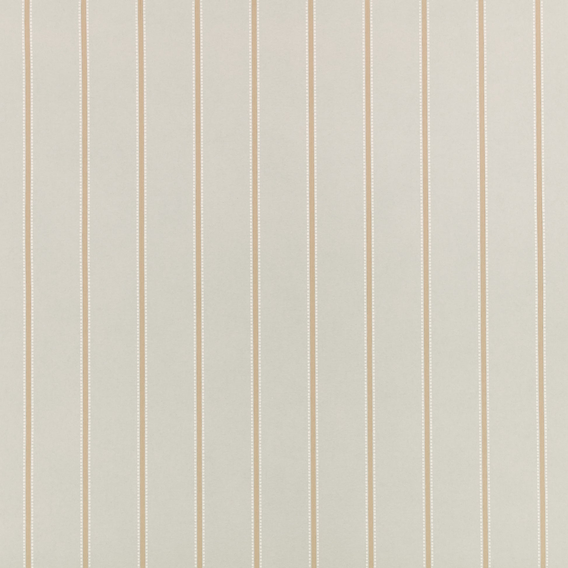 Textured wallpaper with vertical beige stripes on a light gray background