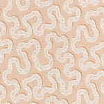 Pattern of wavy lines on a pink background