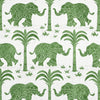 Elephant Fabric - Green