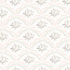Vine Scallop Wallpaper Sample - Blossom