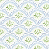 Vine Scallop Wallpaper Sample - Spring