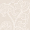 Russell Wallpaper Sample - Alabaster