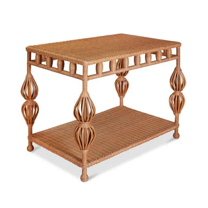 Kenan Wicker Side Table