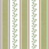 Georgia Stripe Wallpaper Sample - Marsh
