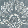 Hillevi Linen Fabric Sample - Blue