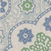 Seville Medallion Fabric - Bluestone