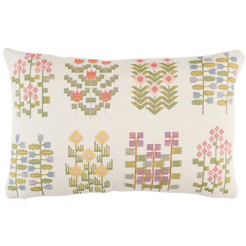 Annika Floral Tapestry Pillow